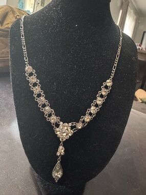 PoFJ Pride Of Fashion Jewelry Necklace Rhinestones